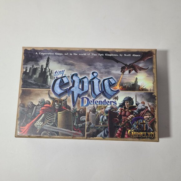 Tiny Epic Defenders Game By Scott Almes Fantasy Strategy Game New - Picture 1 of 5